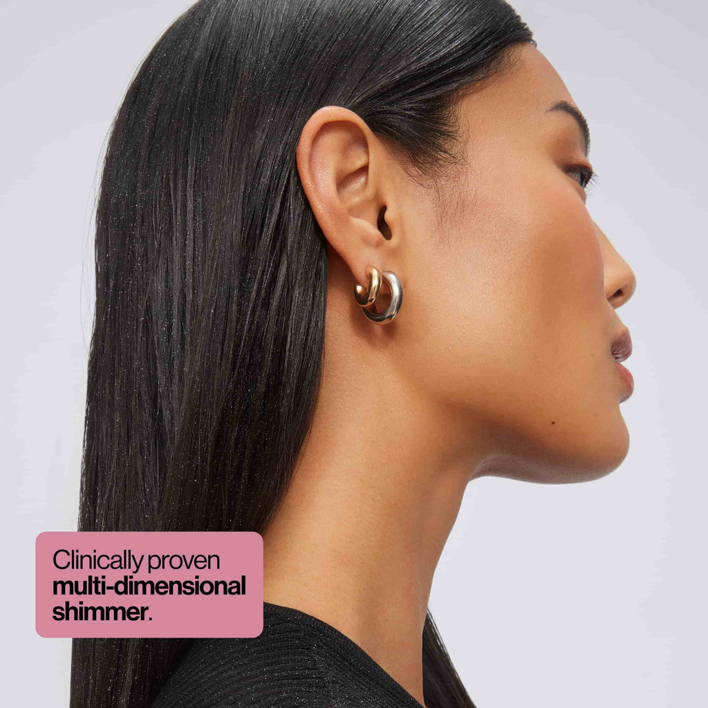 Eva NYC Kweeen Silver Hair & Body Glitter Spray Clinical Claim