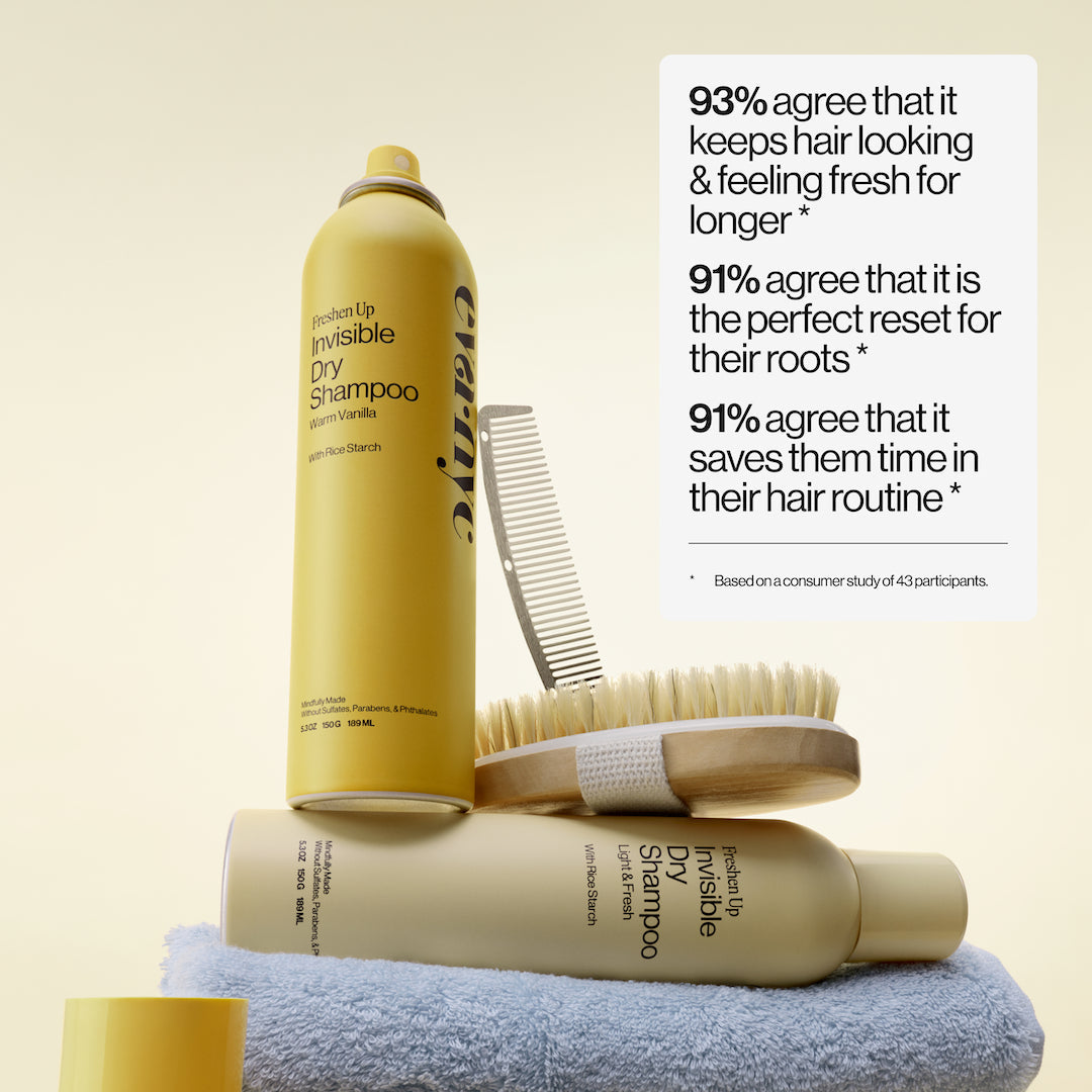 Freshen Up Invisible Dry Shampoo Light & Fresh Scent Consumer 