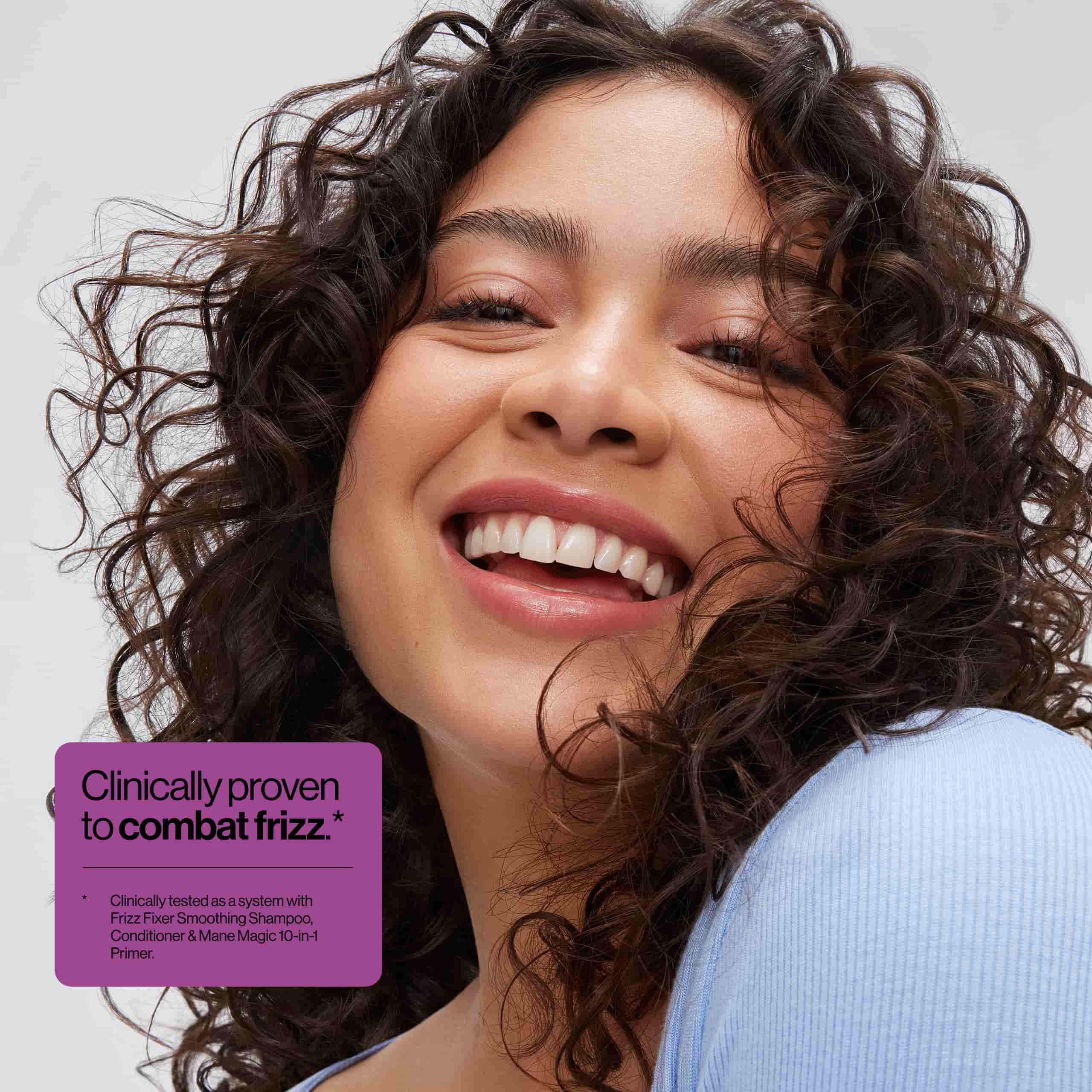 Frizz Fixer Smoothing Shampoo Clinical Claim