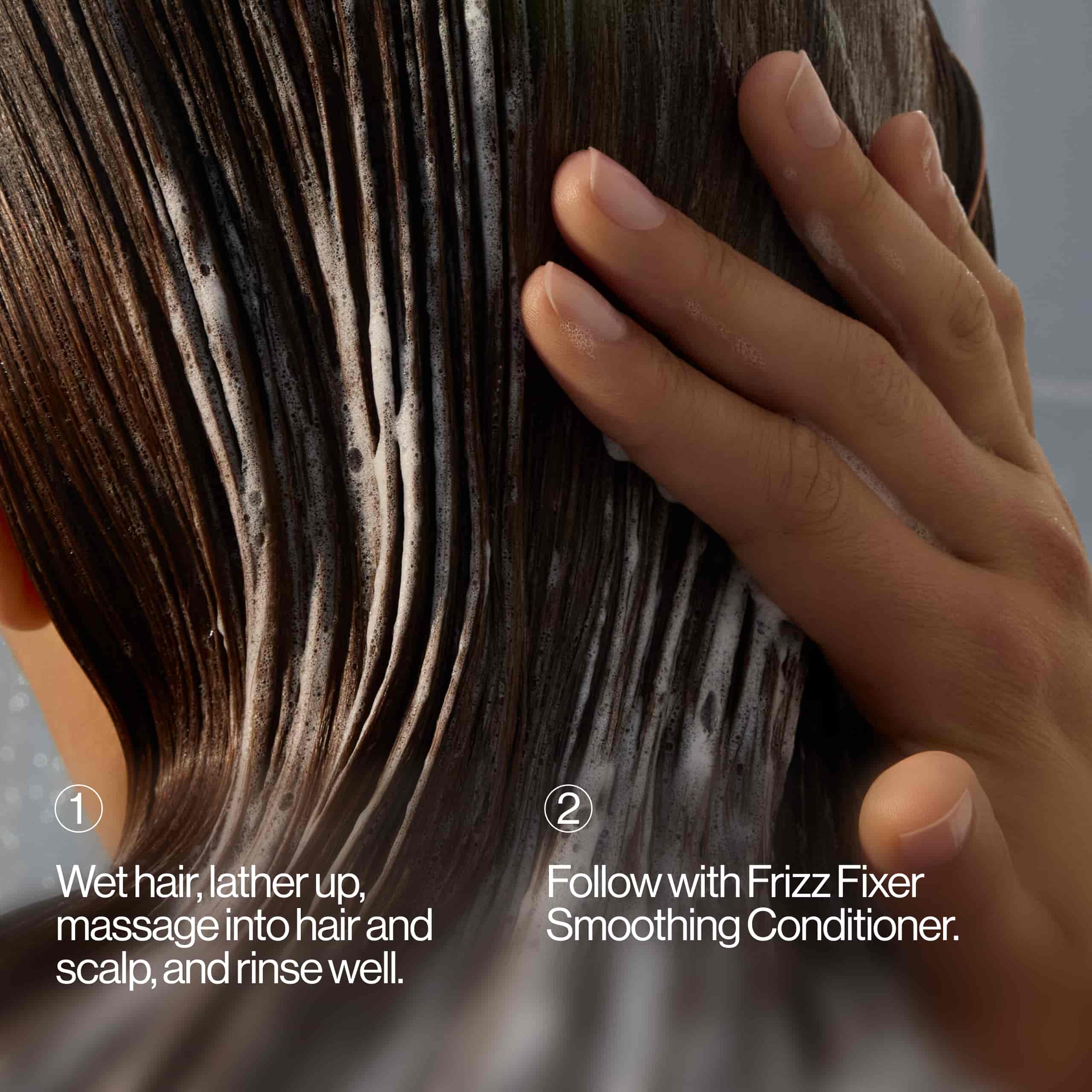 How to Use Frizz Fixer Smoothing Shampoo