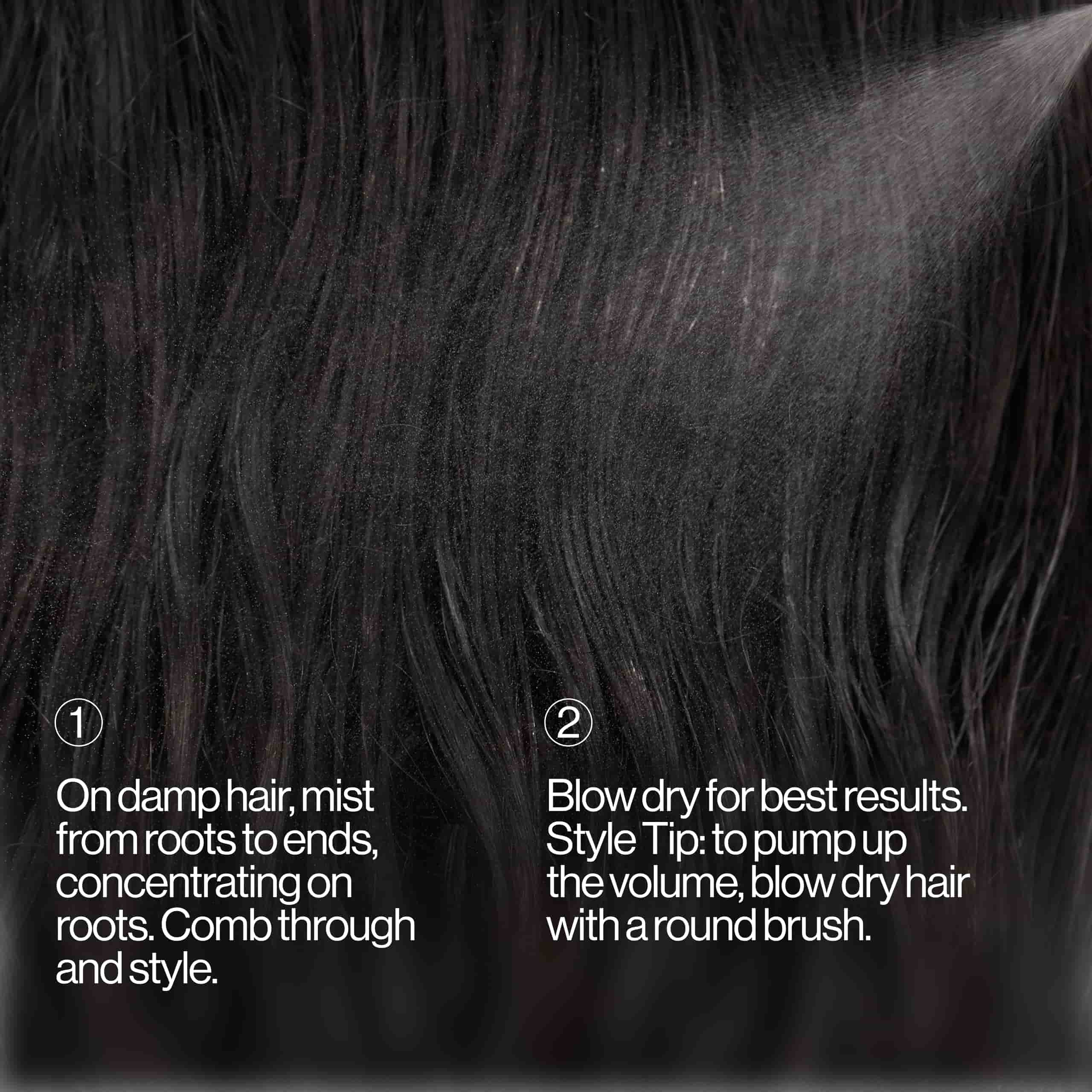 How to use High Rise Root Lifting Mist
