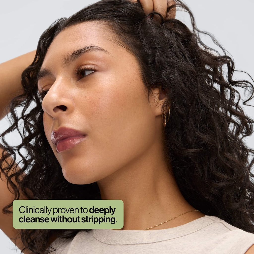 Reset Ready Detox Clarifying Shampoo is clinically proven to deeply cleanse without stripping.