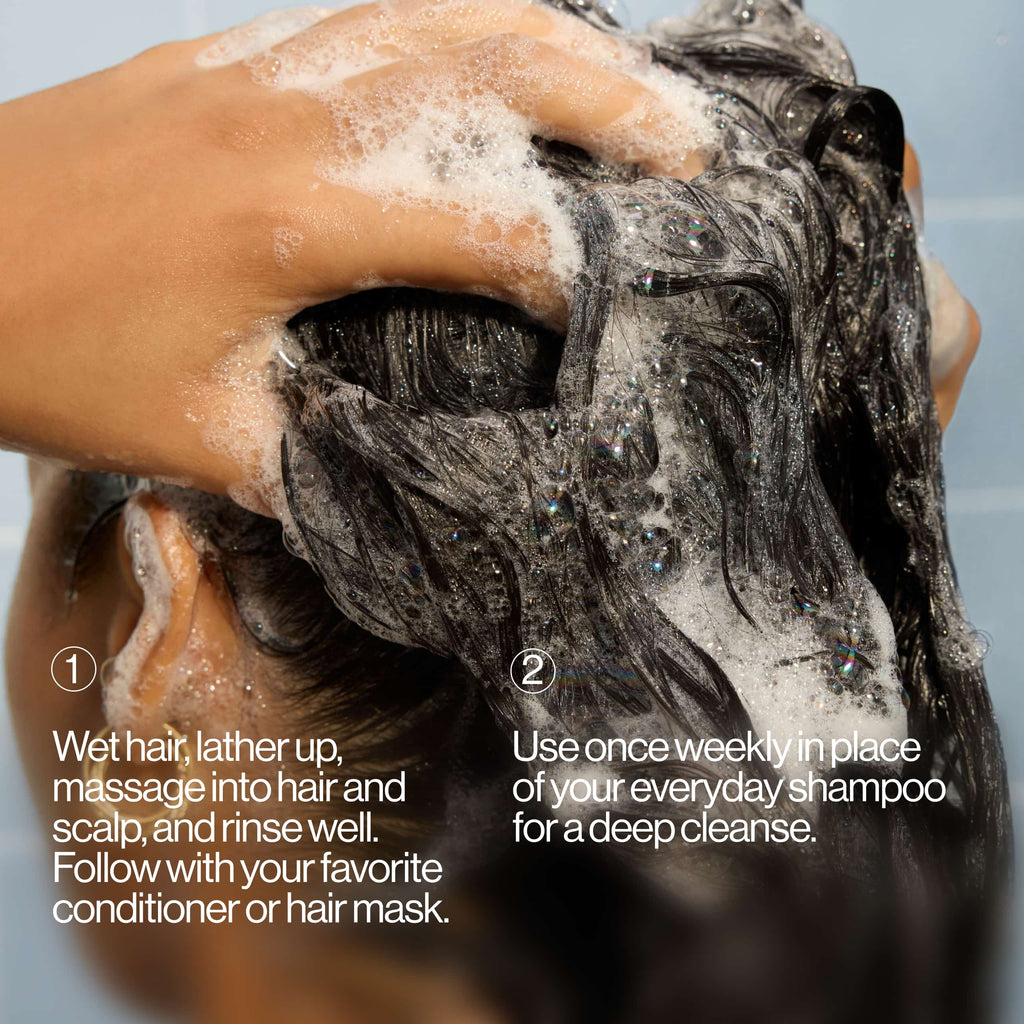 How to Use Reset Ready Detox Clarifying Shampoo