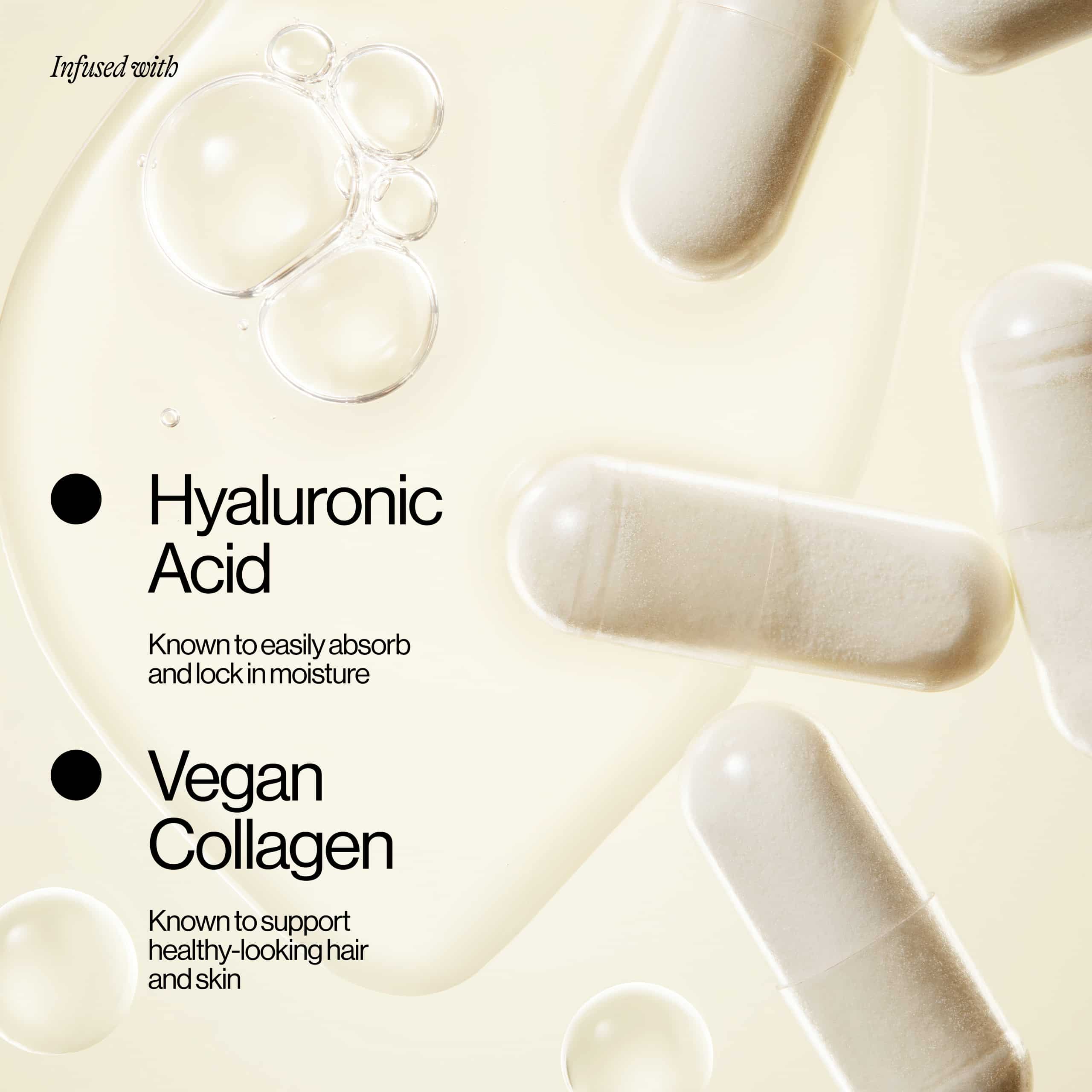 Hyaluronic Acid and Vegan Collagen Ingredient