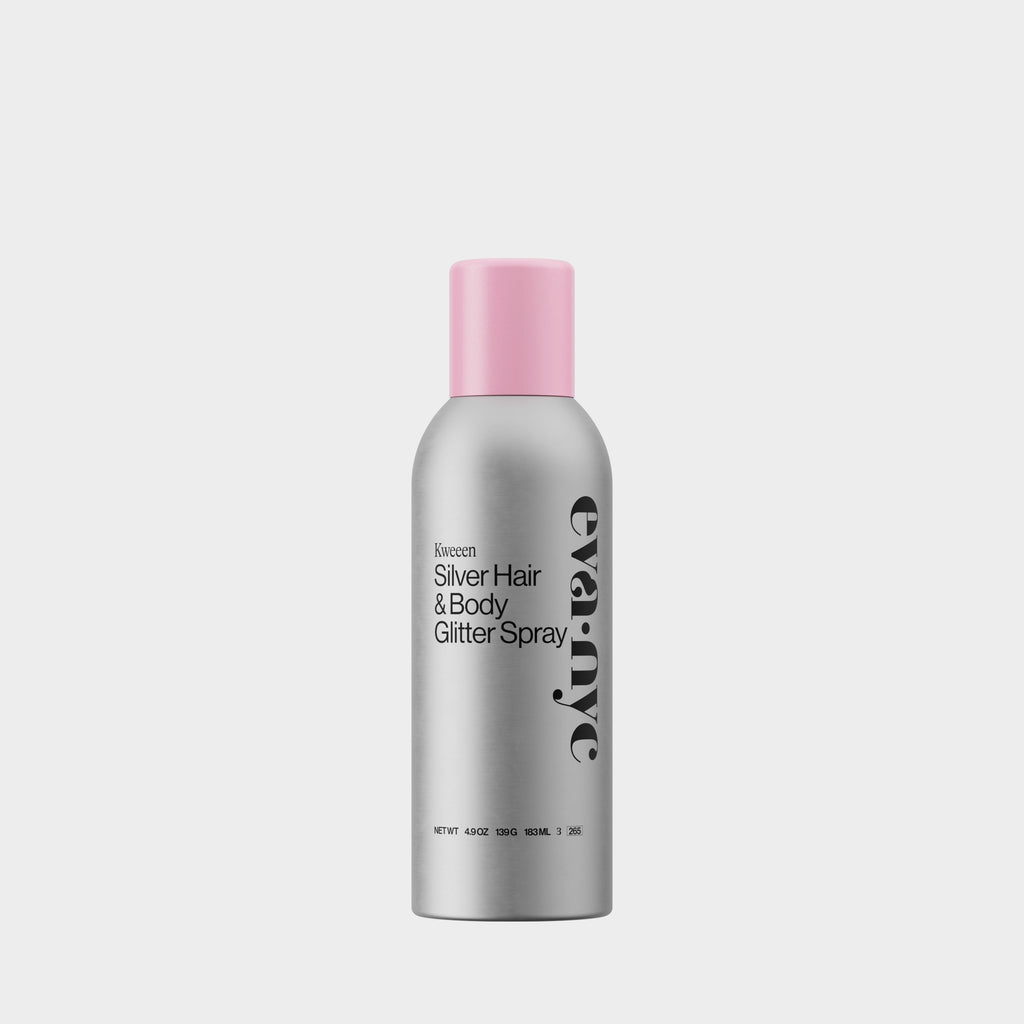 Kweeen Silver Hair & Body Glitter Spray