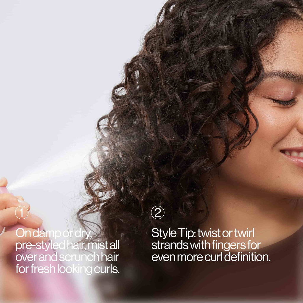How to Use Eva NYC Bounce Back Curl Reviving Spray