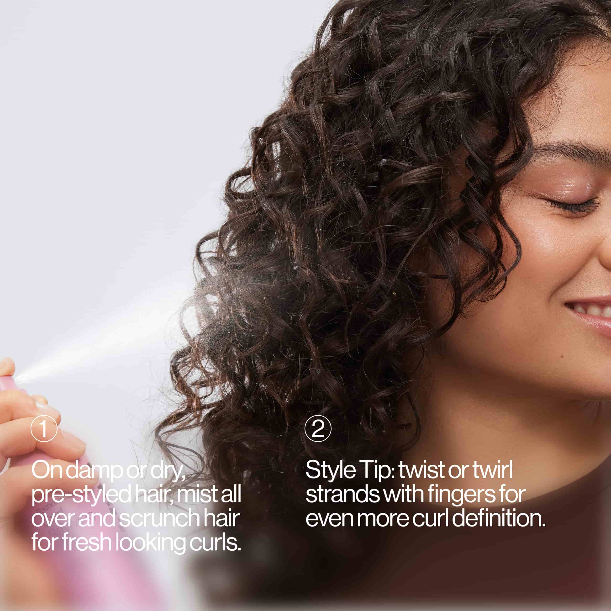 How to Use Eva NYC Bounce Back Curl Reviving Spray